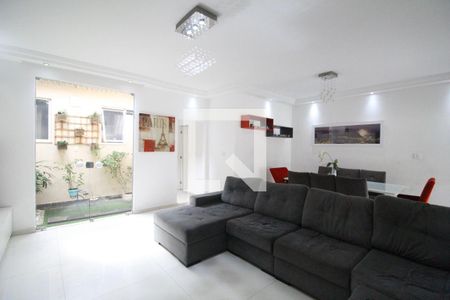 Sala de casa de condomínio à venda com 4 quartos, 200m² em Taquara, Rio de Janeiro