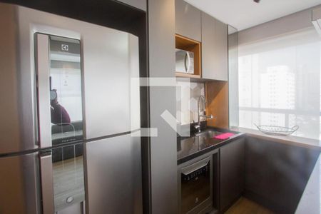 Cozinha de kitnet/studio à venda com 1 quarto, 58m² em Vila Cordeiro, São Paulo