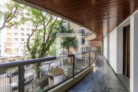Varanda de apartamento para alugar com 3 quartos, 154m² em Vila Nova Conceição, São Paulo