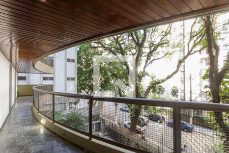Varanda de apartamento para alugar com 3 quartos, 154m² em Vila Nova Conceição, São Paulo