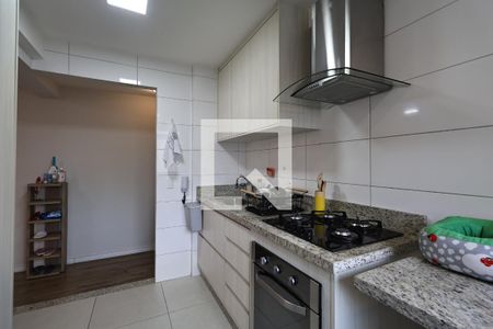 Cozinha de apartamento à venda com 2 quartos, 76m² em Centro, Santo André