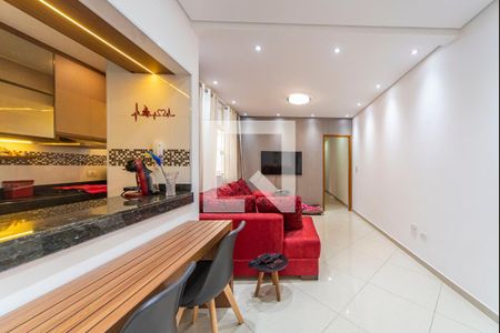 Sala de apartamento à venda com 3 quartos, 150m² em Paraíso, Santo André