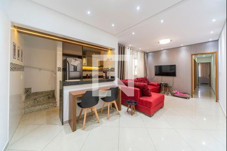 Sala de apartamento à venda com 3 quartos, 150m² em Paraíso, Santo André