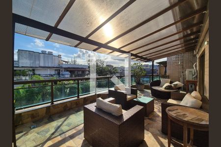 Varanda de apartamento à venda com 3 quartos, 257m² em Recreio dos Bandeirantes, Rio de Janeiro