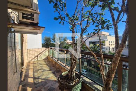 Varanda de apartamento à venda com 3 quartos, 257m² em Recreio dos Bandeirantes, Rio de Janeiro
