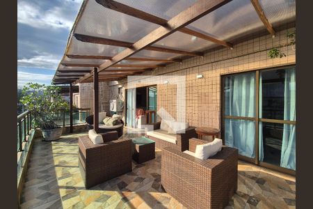 Varanda de apartamento à venda com 3 quartos, 257m² em Recreio dos Bandeirantes, Rio de Janeiro