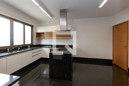 Cozinha de apartamento para alugar com 3 quartos, 337m² em Vila da Serra, Nova Lima