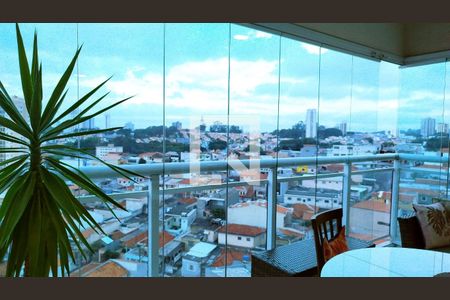 Vista da varanda de apartamento à venda com 2 quartos, 65m² em Jardim Analia Franco, São Paulo