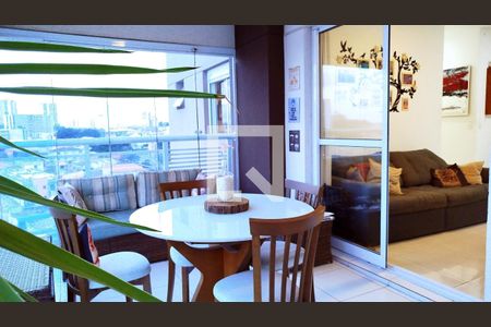 Varanda gourmet de apartamento à venda com 2 quartos, 65m² em Jardim Analia Franco, São Paulo