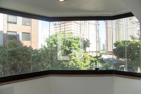 Vista de apartamento à venda com 3 quartos, 130m² em Brooklin, São Paulo