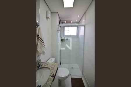 Banheiro Social de apartamento à venda com 2 quartos, 52m² em Baeta Neves, São Bernardo do Campo
