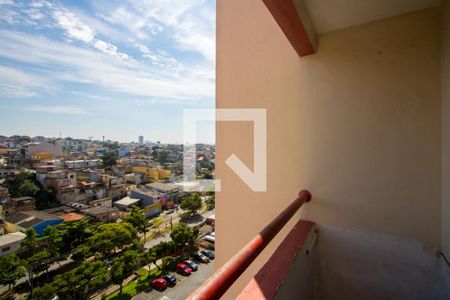 Varanda da sala de apartamento para alugar com 3 quartos, 69m² em Jardim do Estádio, Santo André