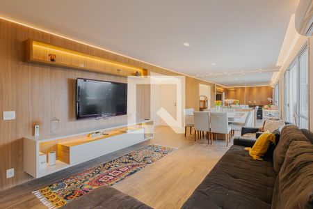 Sala de apartamento à venda com 3 quartos, 120m² em Pinheiros, São Paulo