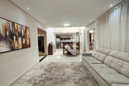 Sala de Estar de casa de condomínio à venda com 4 quartos, 381m² em Swiss Park, Campinas