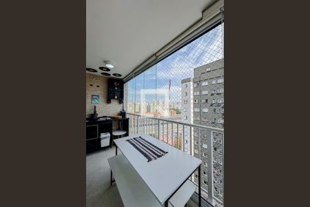 Varanda da Sala de apartamento para alugar com 1 quarto, 34m² em Mooca, São Paulo