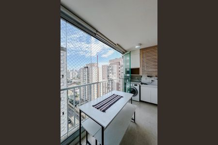 Varanda da Sala de apartamento para alugar com 1 quarto, 34m² em Mooca, São Paulo