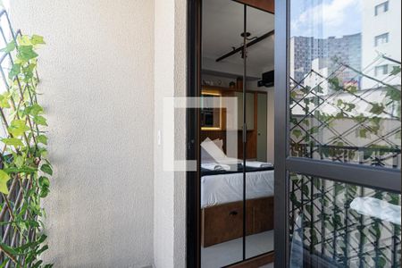 Varanda  de kitnet/studio à venda com 1 quarto, 19m² em Bela Vista, São Paulo