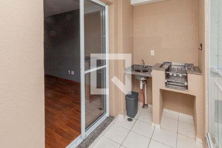 Varanda gourmet de apartamento à venda com 3 quartos, 75m² em Campininha, São Paulo