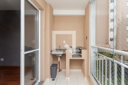 Varanda gourmet de apartamento à venda com 3 quartos, 75m² em Campininha, São Paulo