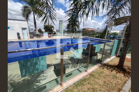 Área comum - Piscina de apartamento à venda com 2 quartos, 45m² em Chacaras Reunidas Santa Terezinha, Contagem