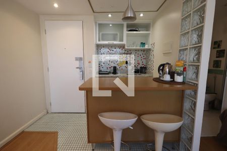 Cozinha de kitnet/studio para alugar com 1 quarto, 30m² em Tatuapé, São Paulo