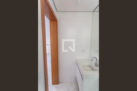 Banheiro Social de apartamento à venda com 1 quarto, 48m² em São Pedro, Belo Horizonte