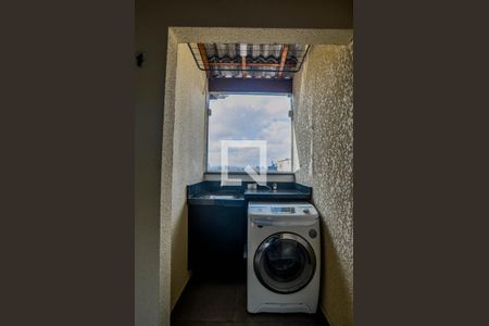 Área de Serviço de apartamento à venda com 2 quartos, 140m² em Vila Assunção, Santo André