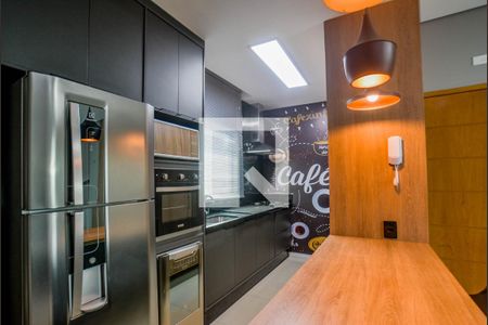 Cozinha de apartamento à venda com 2 quartos, 140m² em Vila Assunção, Santo André
