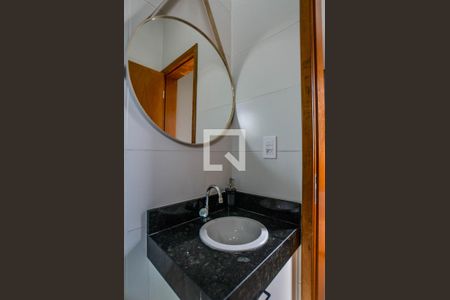 Banheiro da Suíte de apartamento à venda com 2 quartos, 140m² em Vila Assunção, Santo André