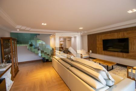 Sala de casa de condomínio à venda com 4 quartos, 356m² em Recreio dos Bandeirantes, Rio de Janeiro