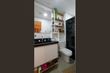Banheiro da Suíte de apartamento à venda com 2 quartos, 63m² em Jardim Sao Caetano, São Caetano do Sul