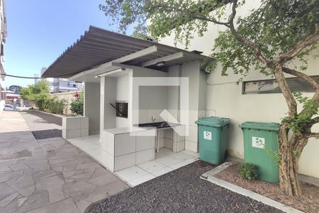 Área comum - Churrasqueira de apartamento à venda com 2 quartos, 60m² em Centro, São Leopoldo