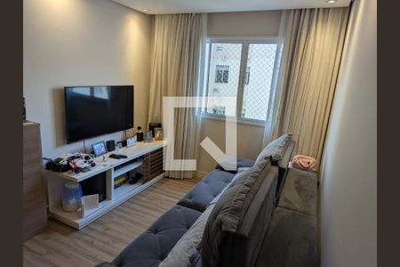 Sala  de apartamento à venda com 2 quartos, 52m² em Jardim Santa Emilia, São Paulo
