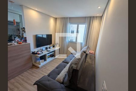 Sala  de apartamento à venda com 2 quartos, 52m² em Jardim Santa Emilia, São Paulo