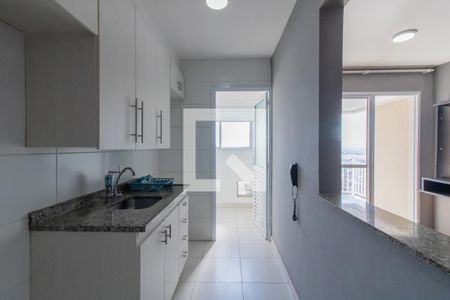 Cozinha de apartamento à venda com 2 quartos, 59m² em Vila Galvão, Guarulhos