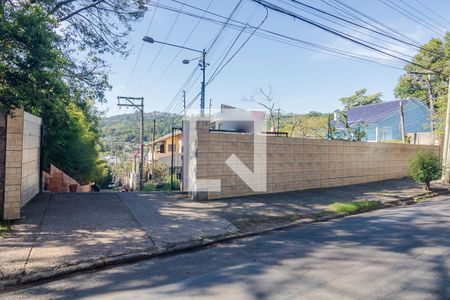 Fachada do condomínio de casa de condomínio para alugar com 1 quarto, 32m² em Vila Nova, Porto Alegre