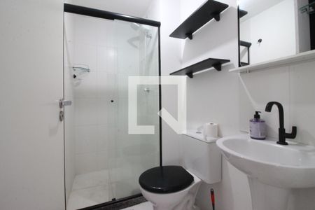 Banheiro de apartamento à venda com 1 quarto, 33m² em Vila Yolanda, Osasco