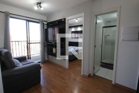 Sala de apartamento à venda com 1 quarto, 33m² em Vila Yolanda, Osasco