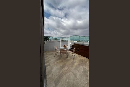 Terraço de apartamento à venda com 4 quartos, 160m² em Palmares, Belo Horizonte