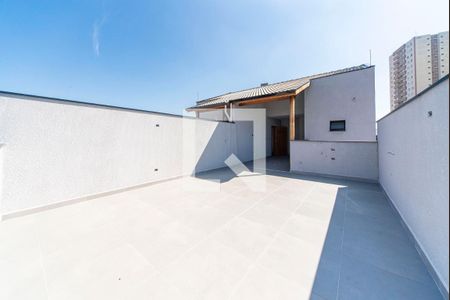 Varanda da Cobertura de apartamento à venda com 2 quartos, 120m² em Silveira, Santo André