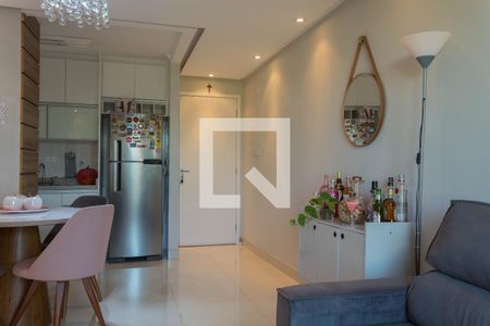 Sala de apartamento para alugar com 2 quartos, 50m² em Vila Goncalves, São Bernardo do Campo