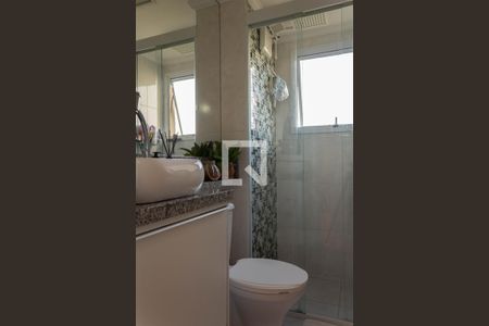 Banheiro de apartamento para alugar com 2 quartos, 50m² em Vila Goncalves, São Bernardo do Campo