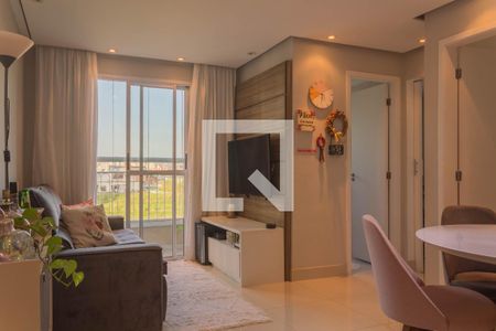 Sala de apartamento para alugar com 2 quartos, 50m² em Vila Goncalves, São Bernardo do Campo