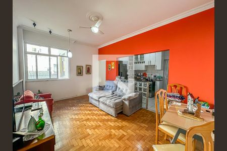 Sala de apartamento para alugar com 2 quartos, 62m² em Botafogo, Rio de Janeiro