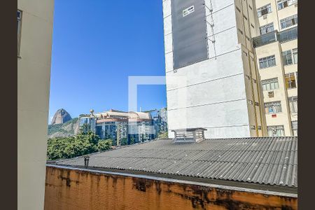 Sala Vista  de apartamento para alugar com 2 quartos, 62m² em Botafogo, Rio de Janeiro