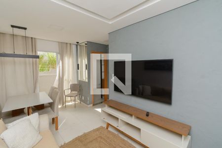 Sala de apartamento para alugar com 2 quartos, 60m² em Novo das Indústrias, Belo Horizonte