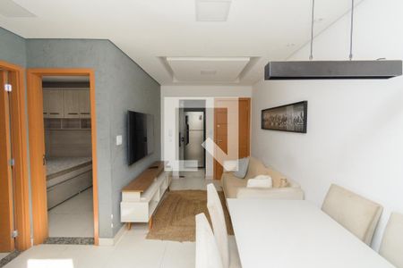 Sala de apartamento para alugar com 2 quartos, 60m² em Novo das Indústrias, Belo Horizonte