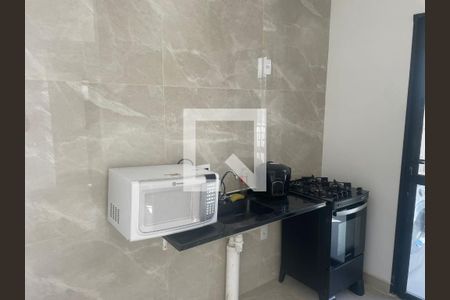 Cozinha de apartamento para alugar com 2 quartos, 44m² em Residencial Parque da Fazenda, Campinas