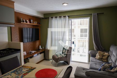 Sala de apartamento à venda com 1 quarto, 37m² em Socorro, São Paulo