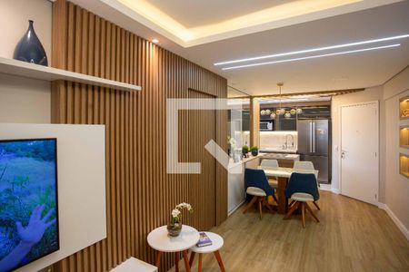 Sala de apartamento à venda com 3 quartos, 70m² em Centro, Diadema